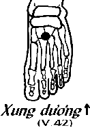 Huyệt Xung Dương